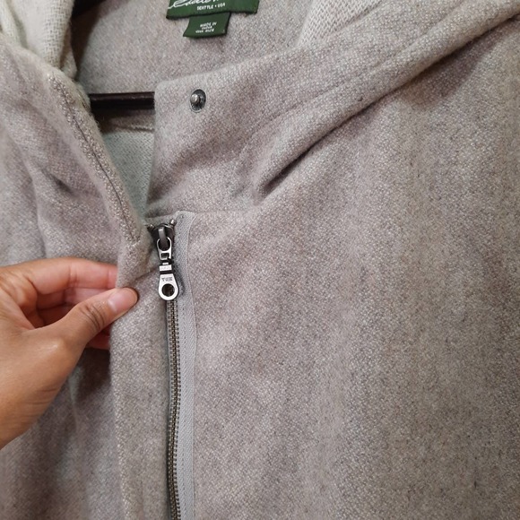 Eddie Bauer| Tan Wool Blend Womens Cape OSFM - Picture 4 of 10